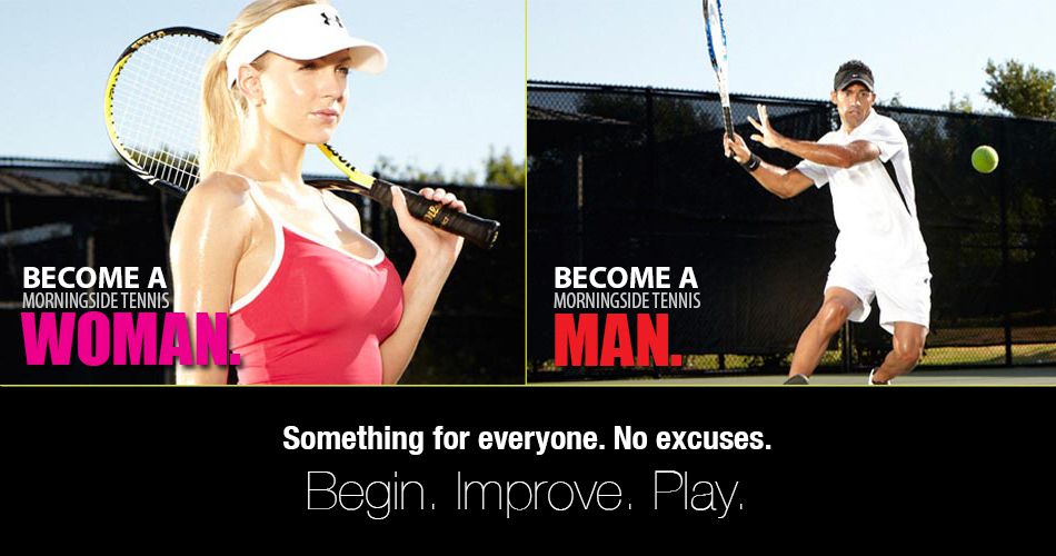 Get into tennis at Morningside!