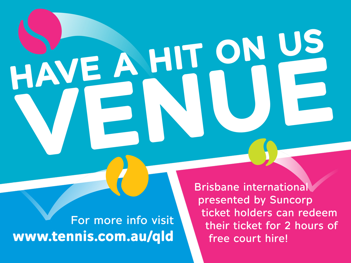 “Have a Hit On Us” at Morningside Tennis Centre