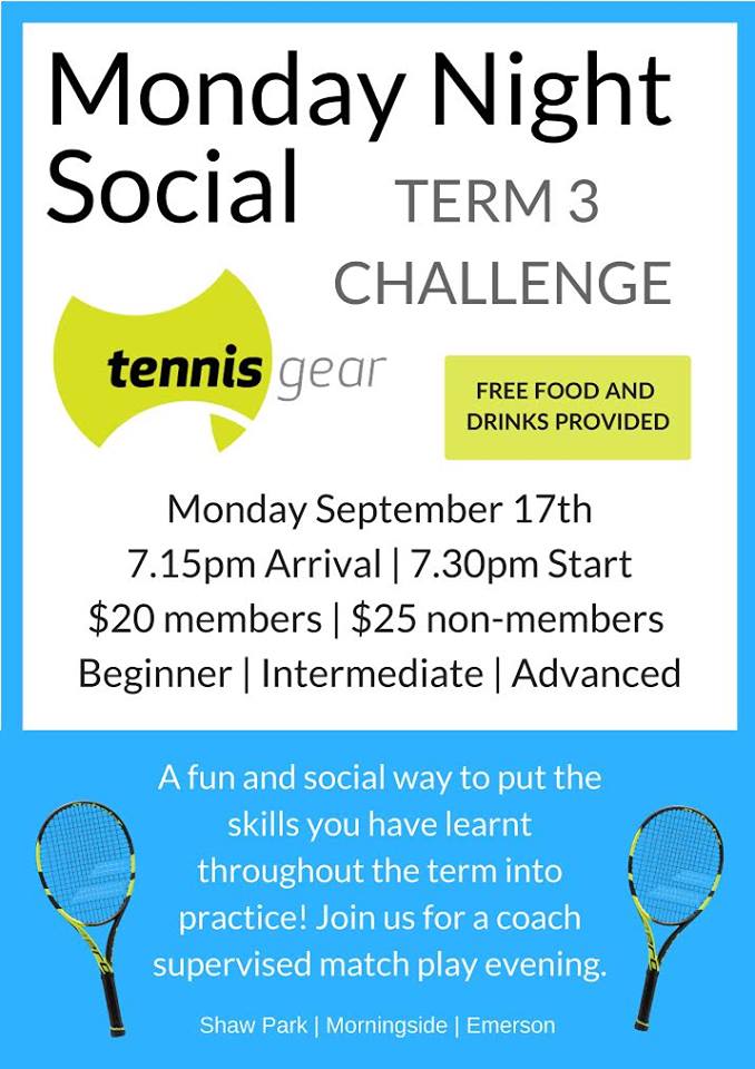 Monday Night Term 3 Celebration